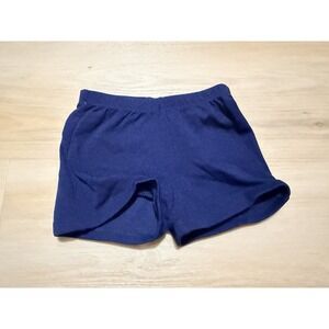 Chasse Girls Spandex Cheer Shorts Size Youth Small In Navy Blue New